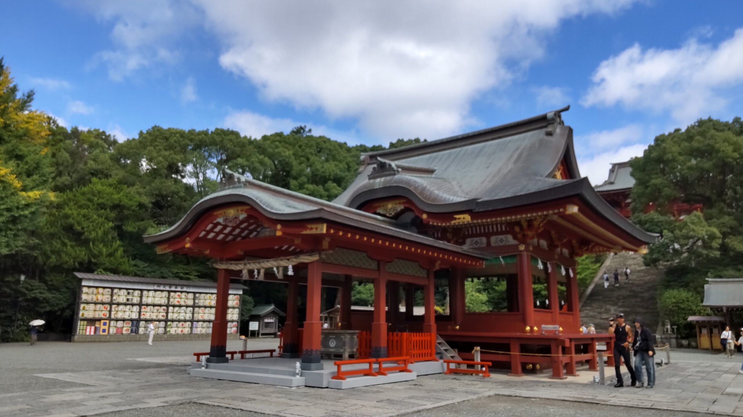八幡宮の舞殿２０２６